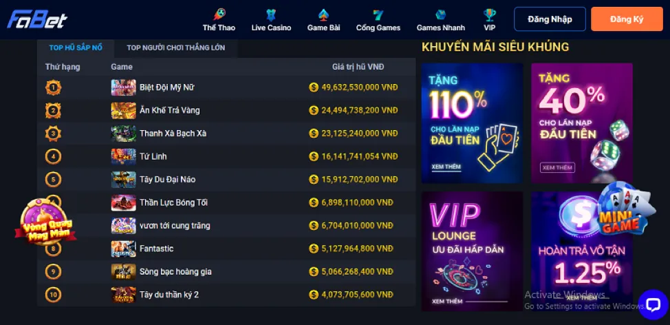Các phương thức nạp rút tiền an toàn và nhanh chóng tại win79 code