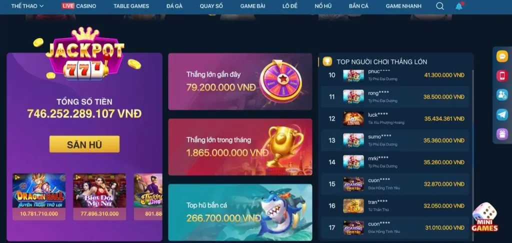 Chương trình VIP bắn cá
